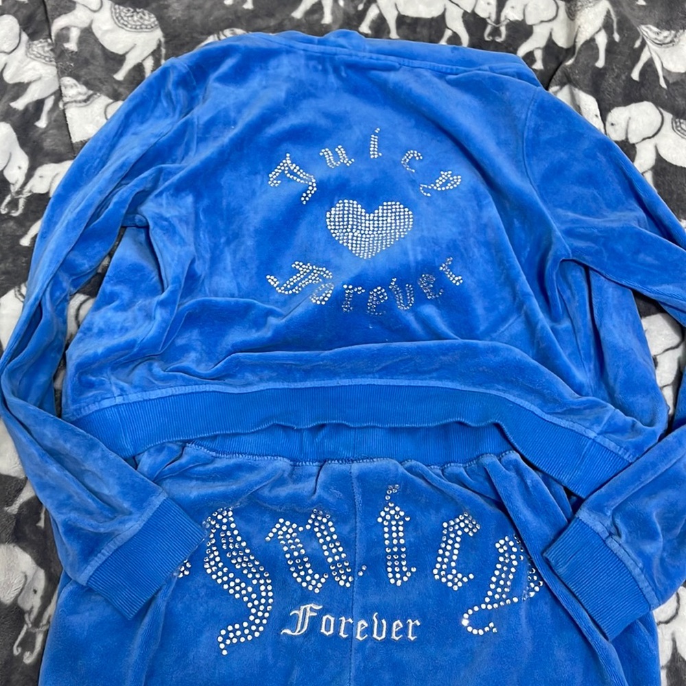 Juicy Forever Blue Jogging suit